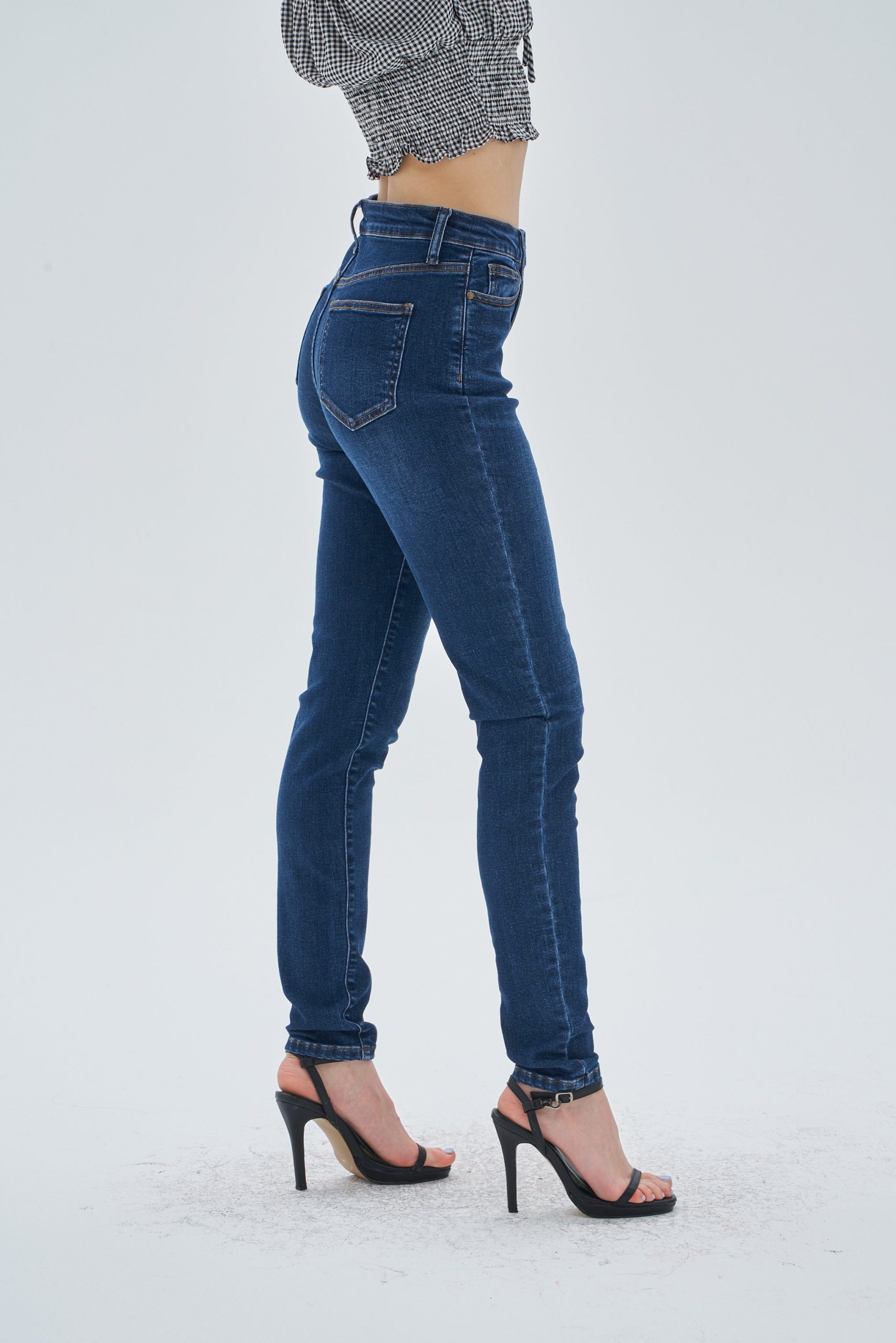 HIGH WAIST SKINNY JEANS - Image 7