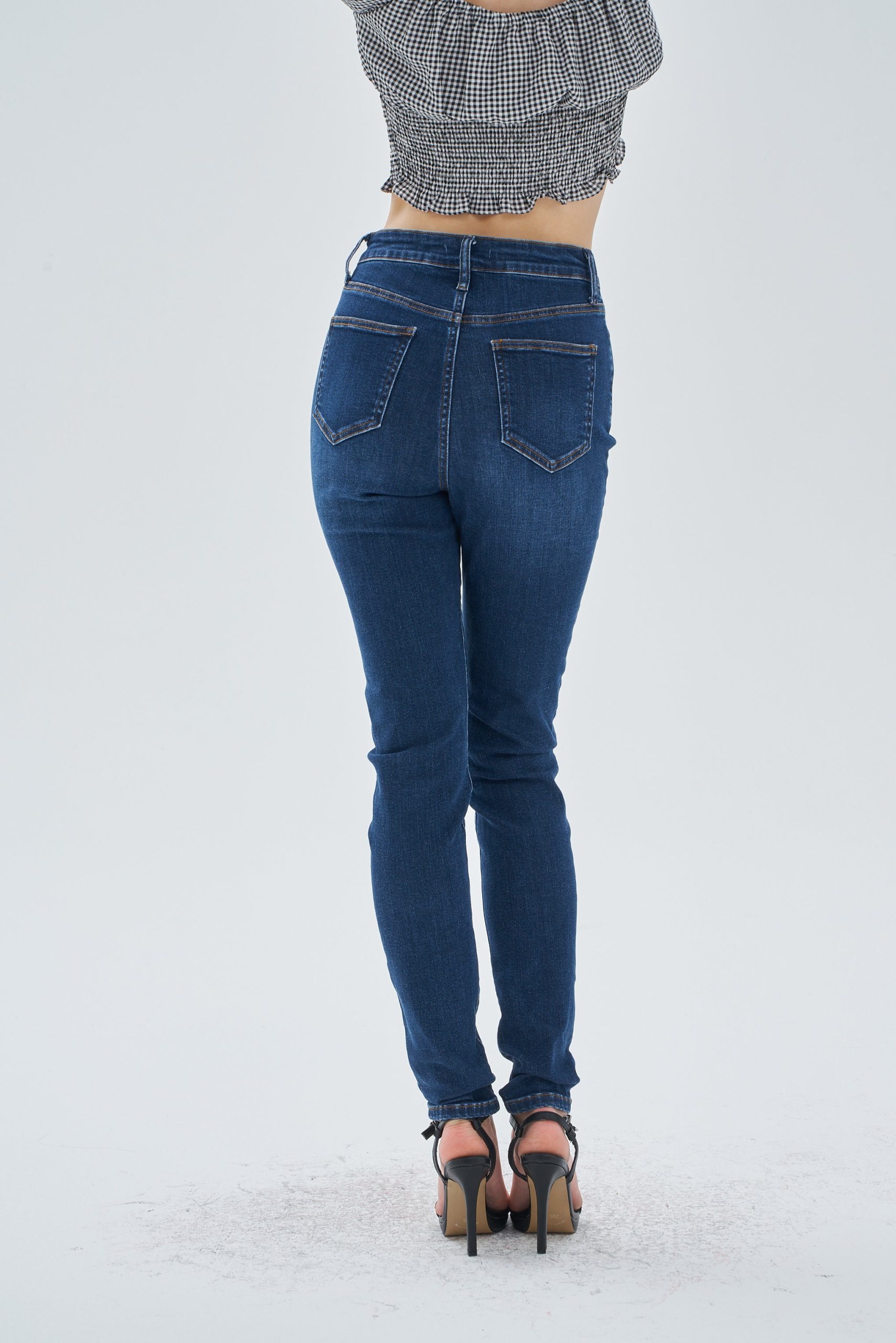 HIGH WAIST SKINNY JEANS - Image 8