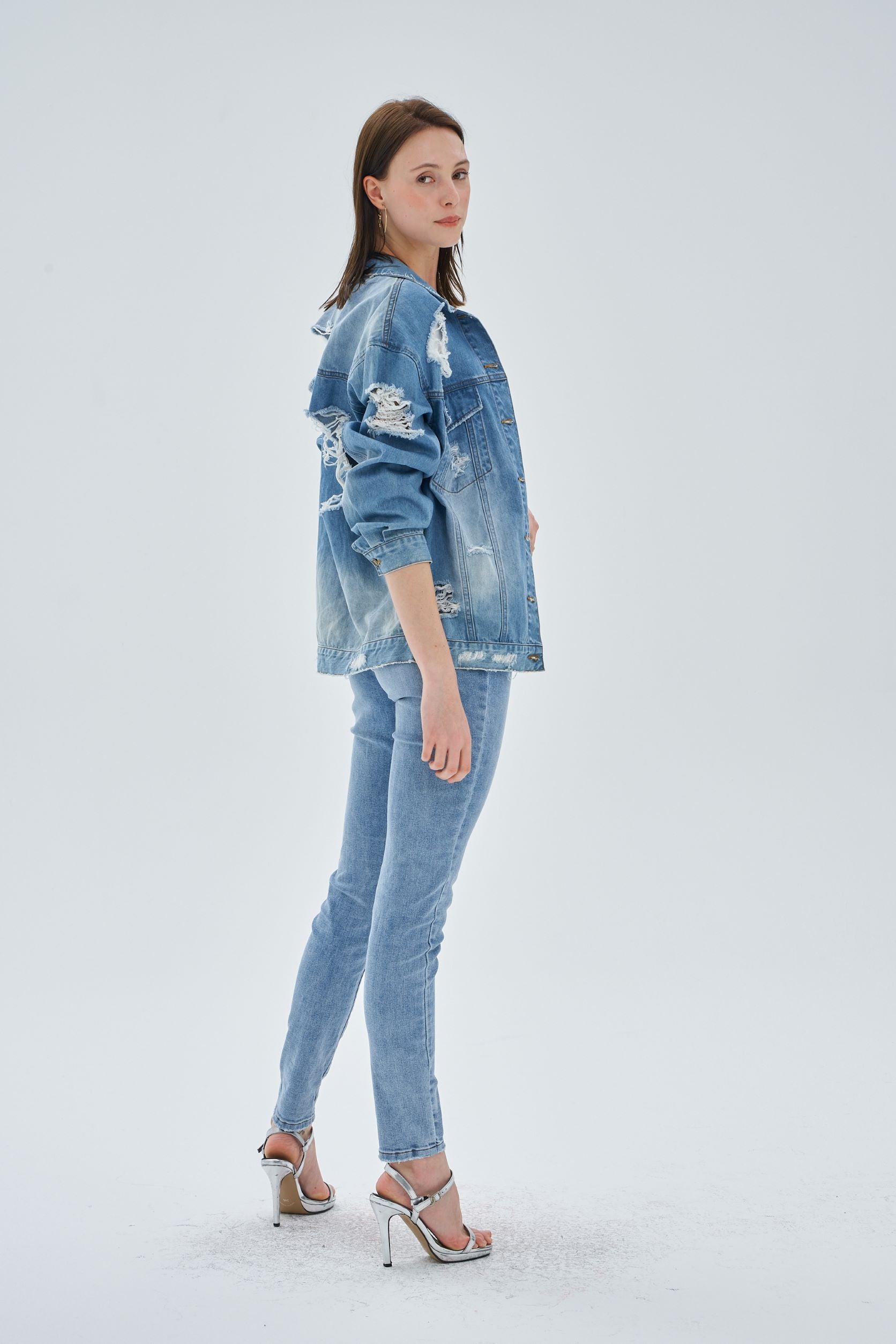 HIGH WAIST SKINNY JEANS - Image 2