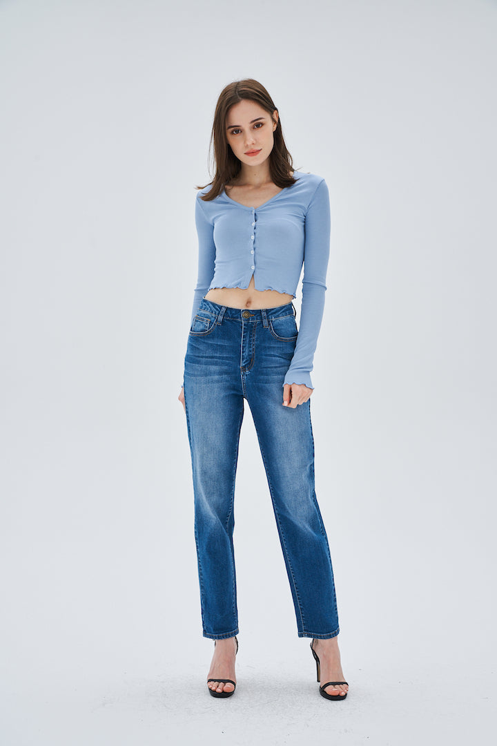 STRAIGHT LEG JEANS - Image 5