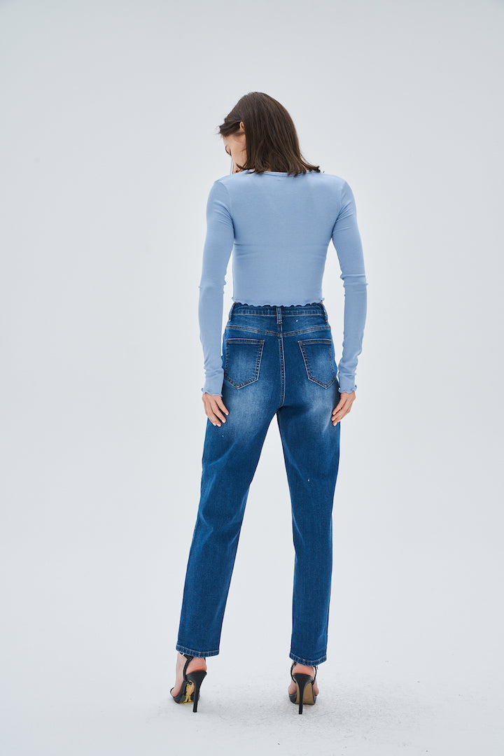 STRAIGHT LEG JEANS - Image 4