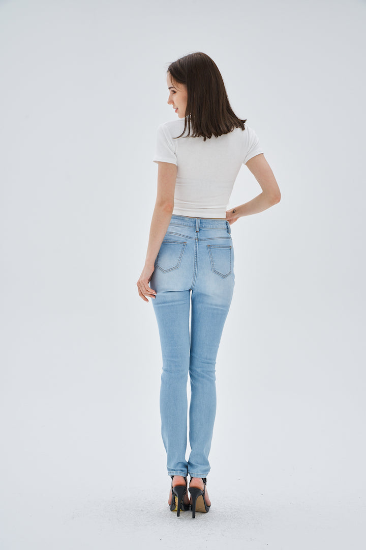 RIPPED SKINNY JEANS - Image 4