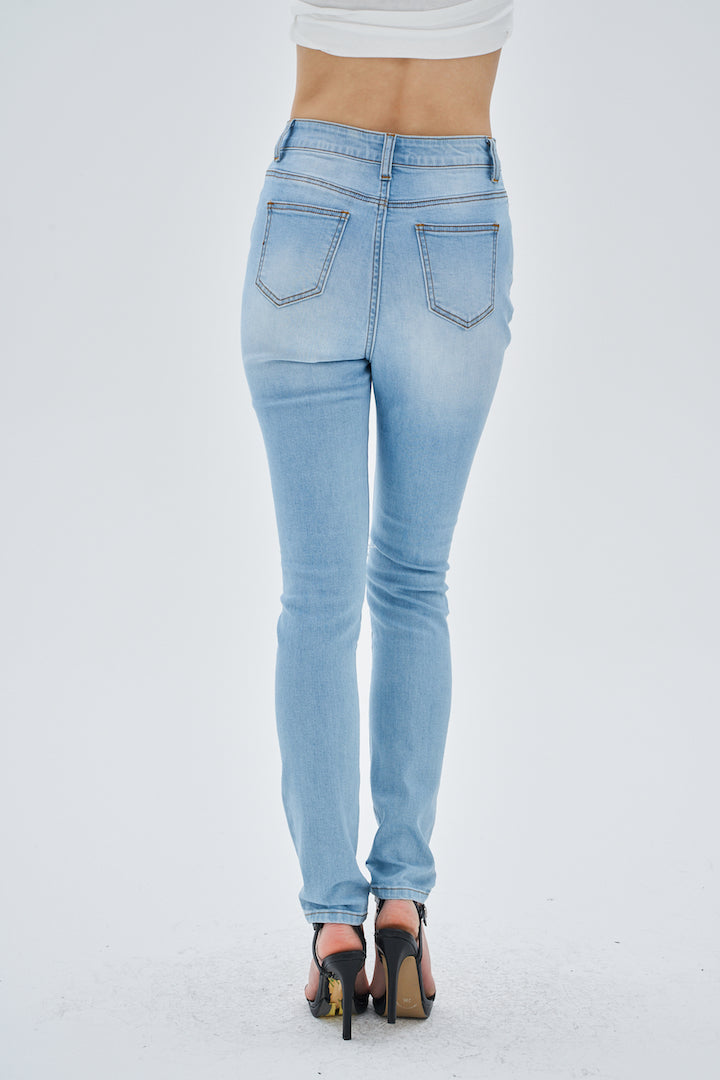 RIPPED SKINNY JEANS - Image 8