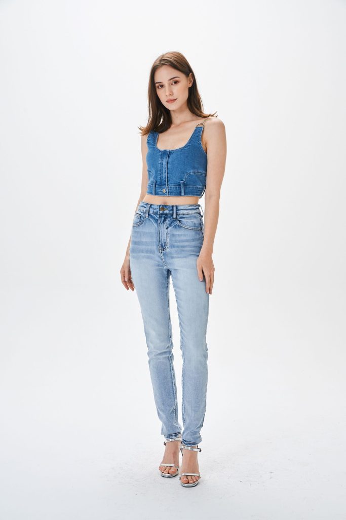 HIGH WAIST SKINNY JEANS