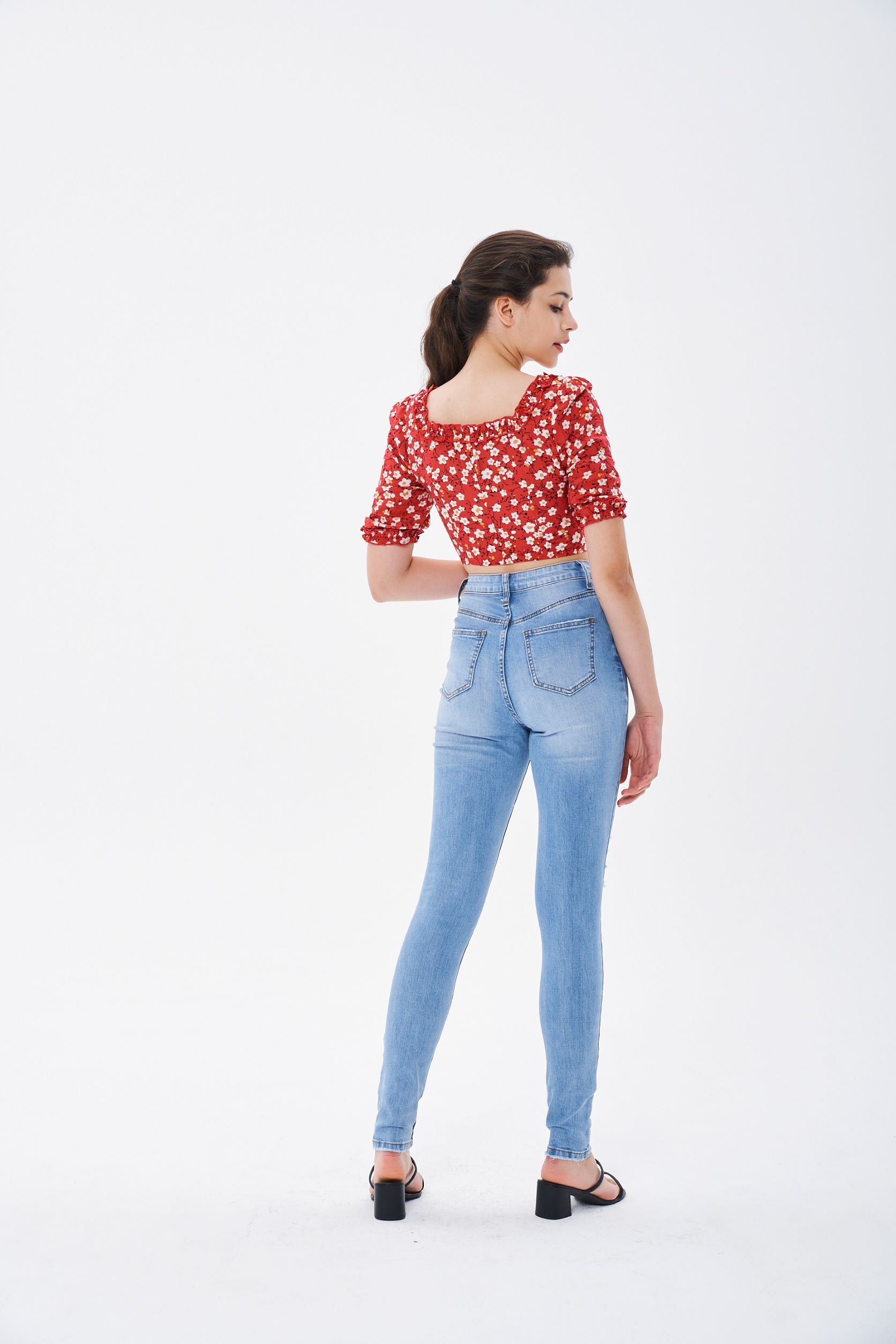 RIPPED SKINNY JEANS - Image 4
