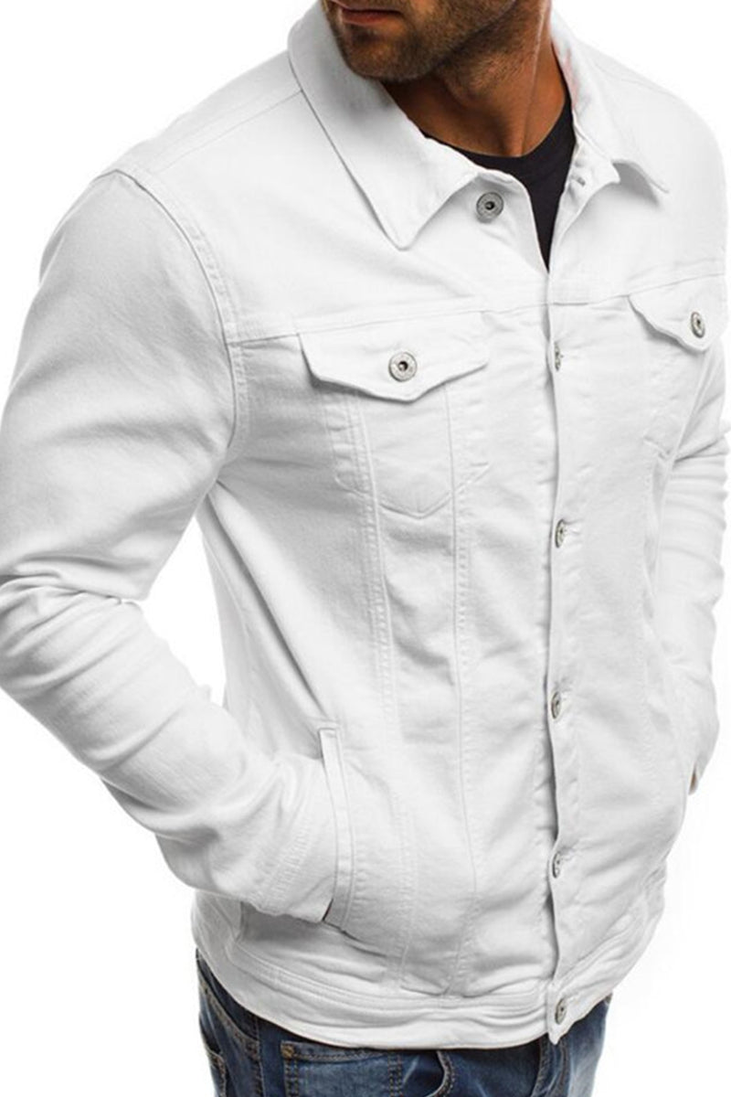 Casual Denim Workwear Jacket - Image 6