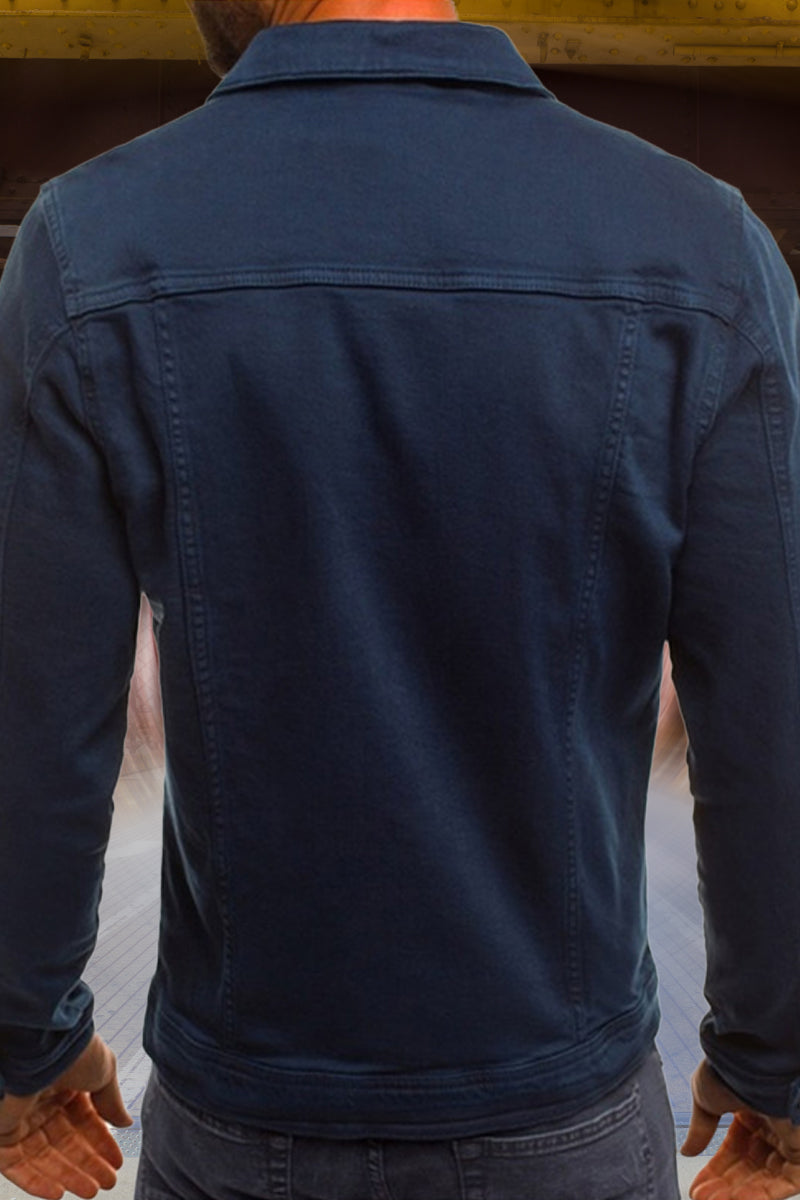 Casual Denim Workwear Jacket - Image 9