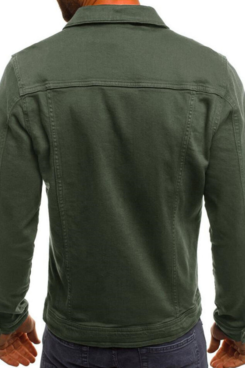 Casual Denim Workwear Jacket - Image 2