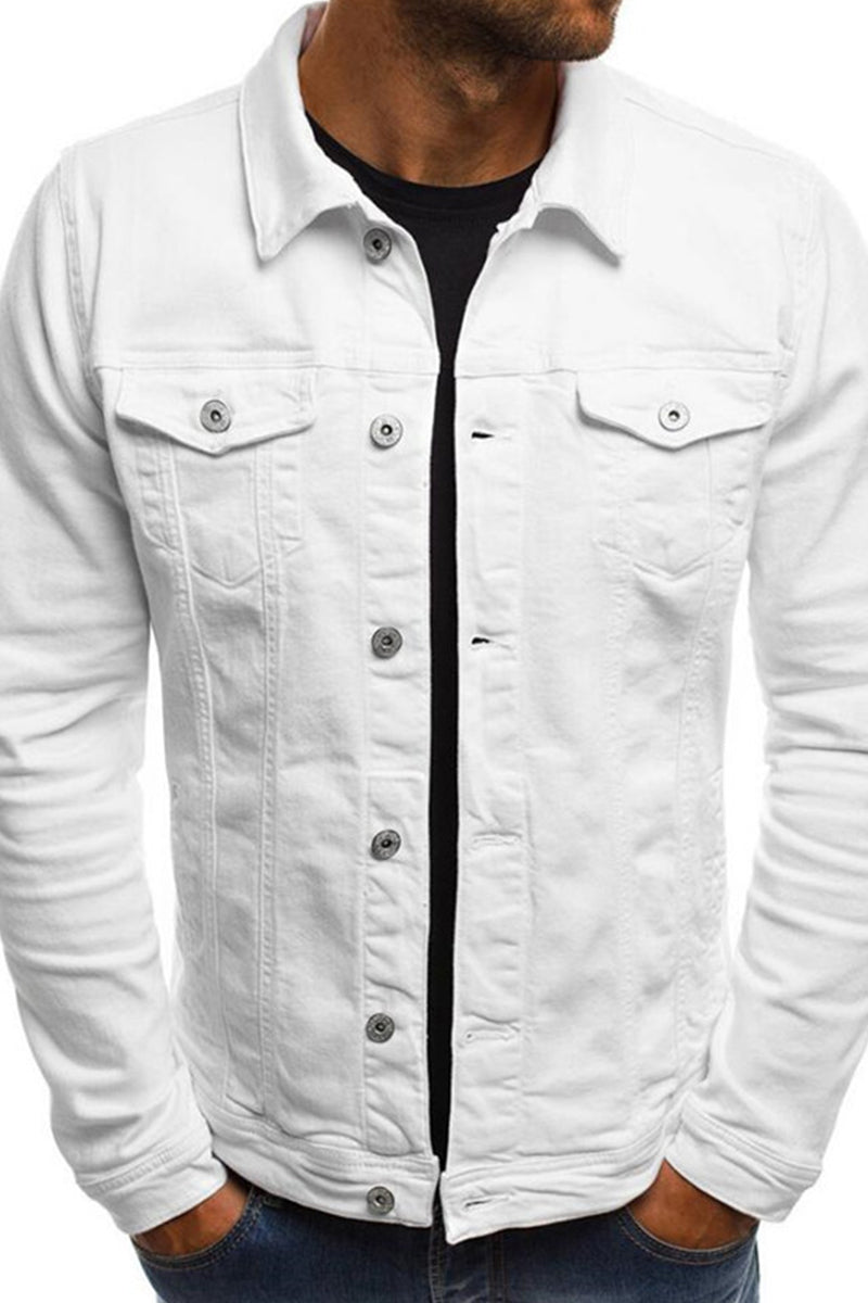 Casual Denim Workwear Jacket - Image 4