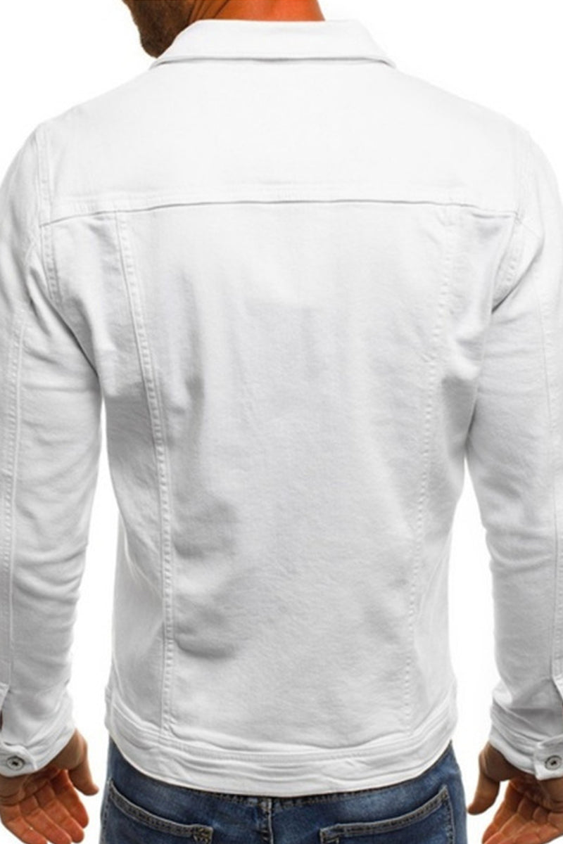 Casual Denim Workwear Jacket - Image 5