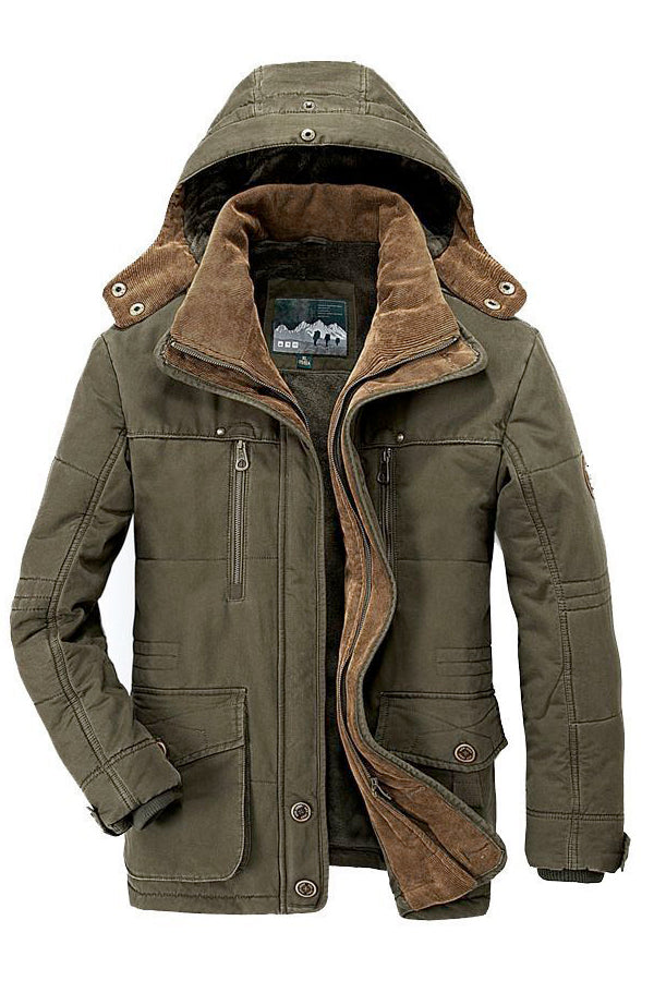 Fleece Trench Coat - Image 15