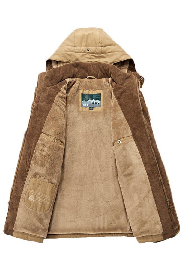 Fleece Trench Coat - Image 5