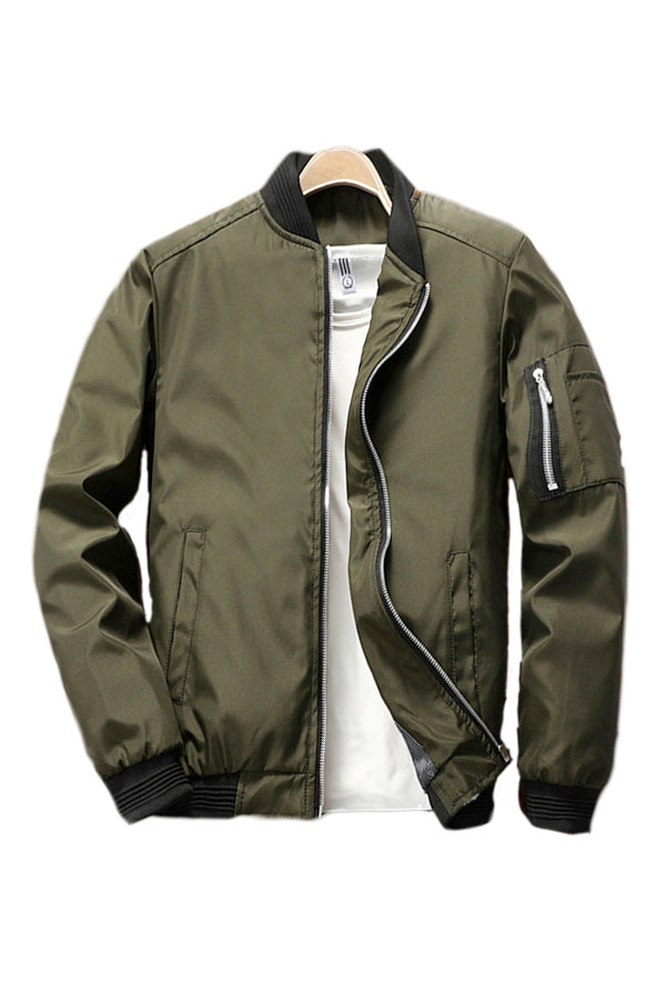 Urban Multi-Pocket Windbreaker Jacket - Image 8