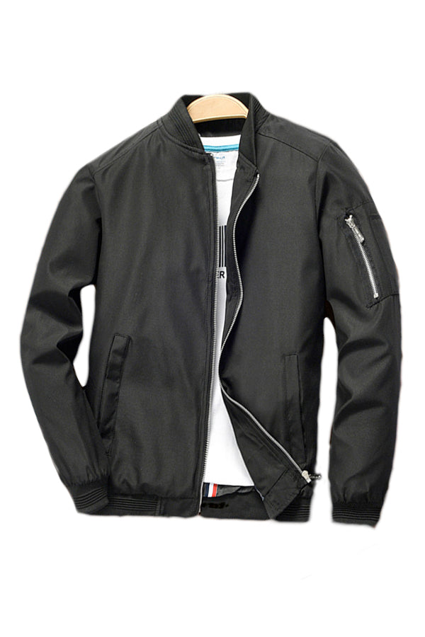 Urban Multi-Pocket Windbreaker Jacket - Image 9