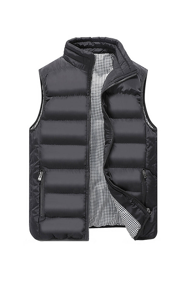 Casual Polyester Down Vest - Image 4