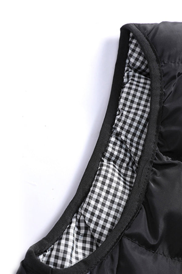 Casual Polyester Down Vest - Image 8