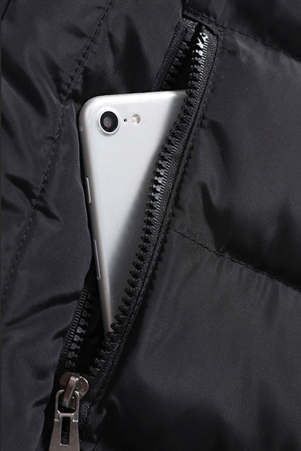 Casual Polyester Down Vest - Image 9