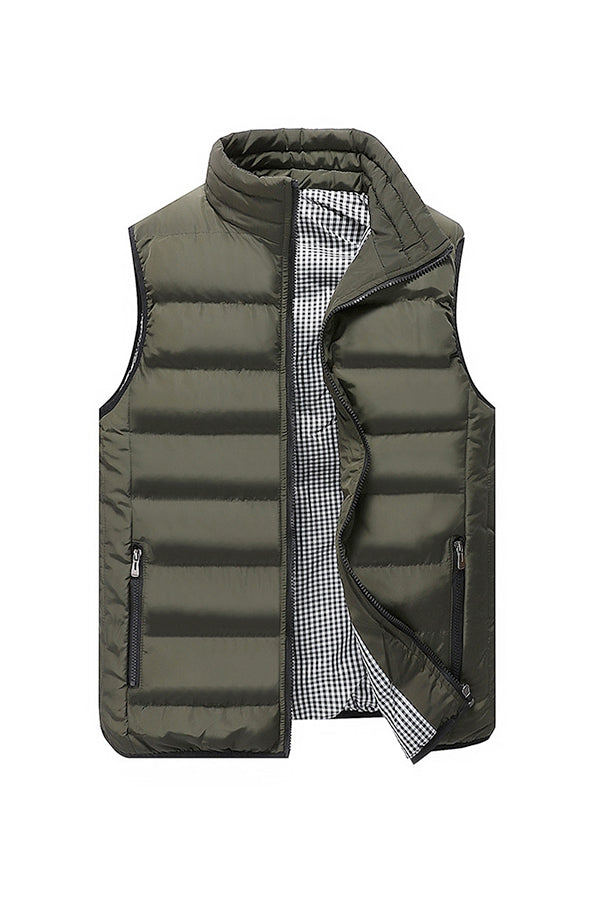 Casual Polyester Down Vest - Image 3