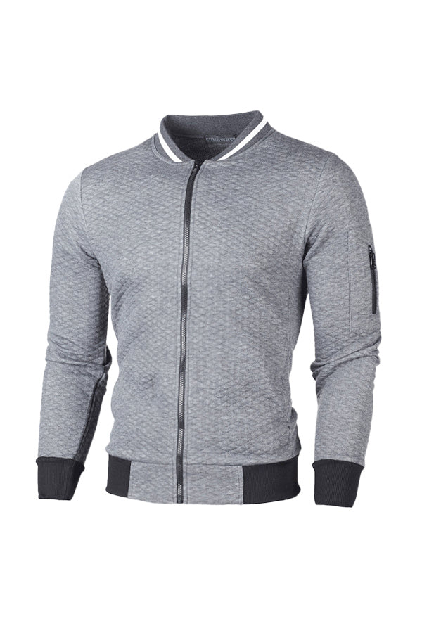 Casual Waffle Cardigan Jacket - Image 11