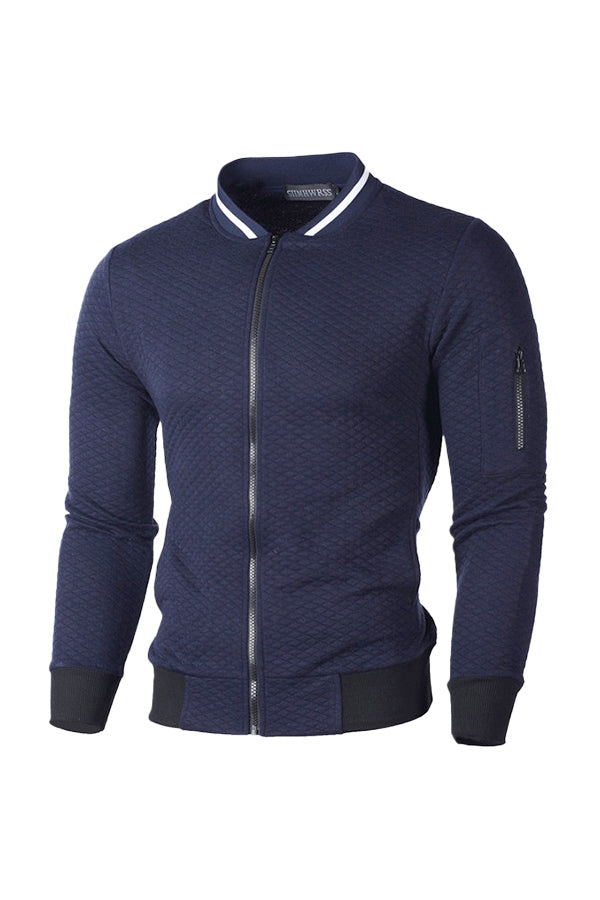 Casual Waffle Cardigan Jacket - Image 13