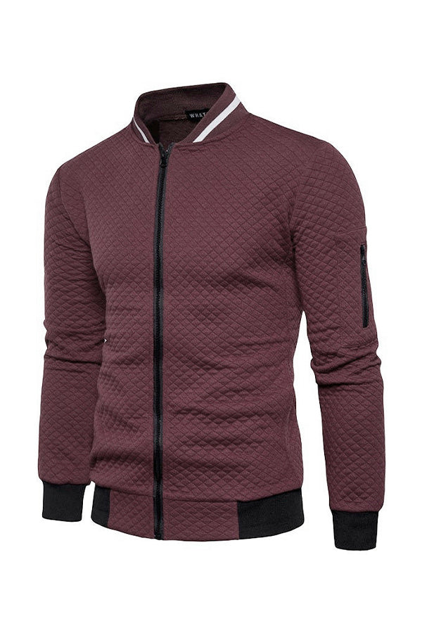 Casual Waffle Cardigan Jacket - Image 14
