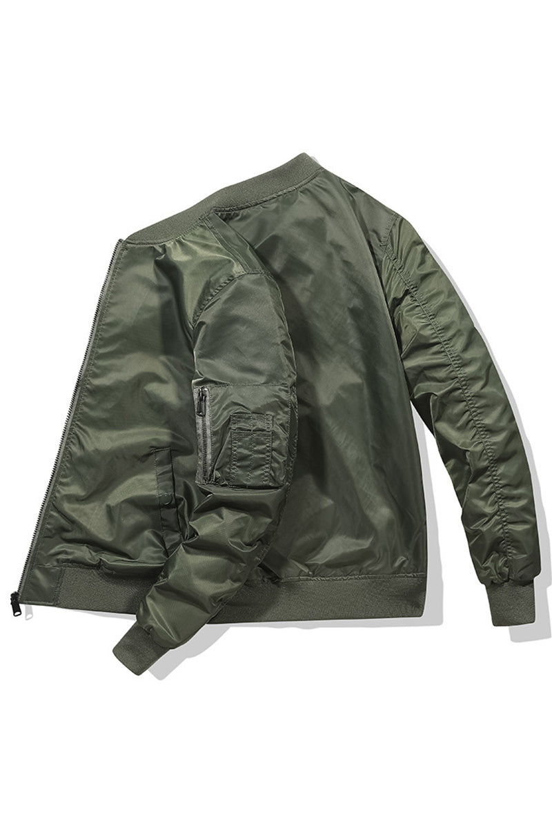 Men's Lightweight Bomber Jacket Windbreaker - Image 4
