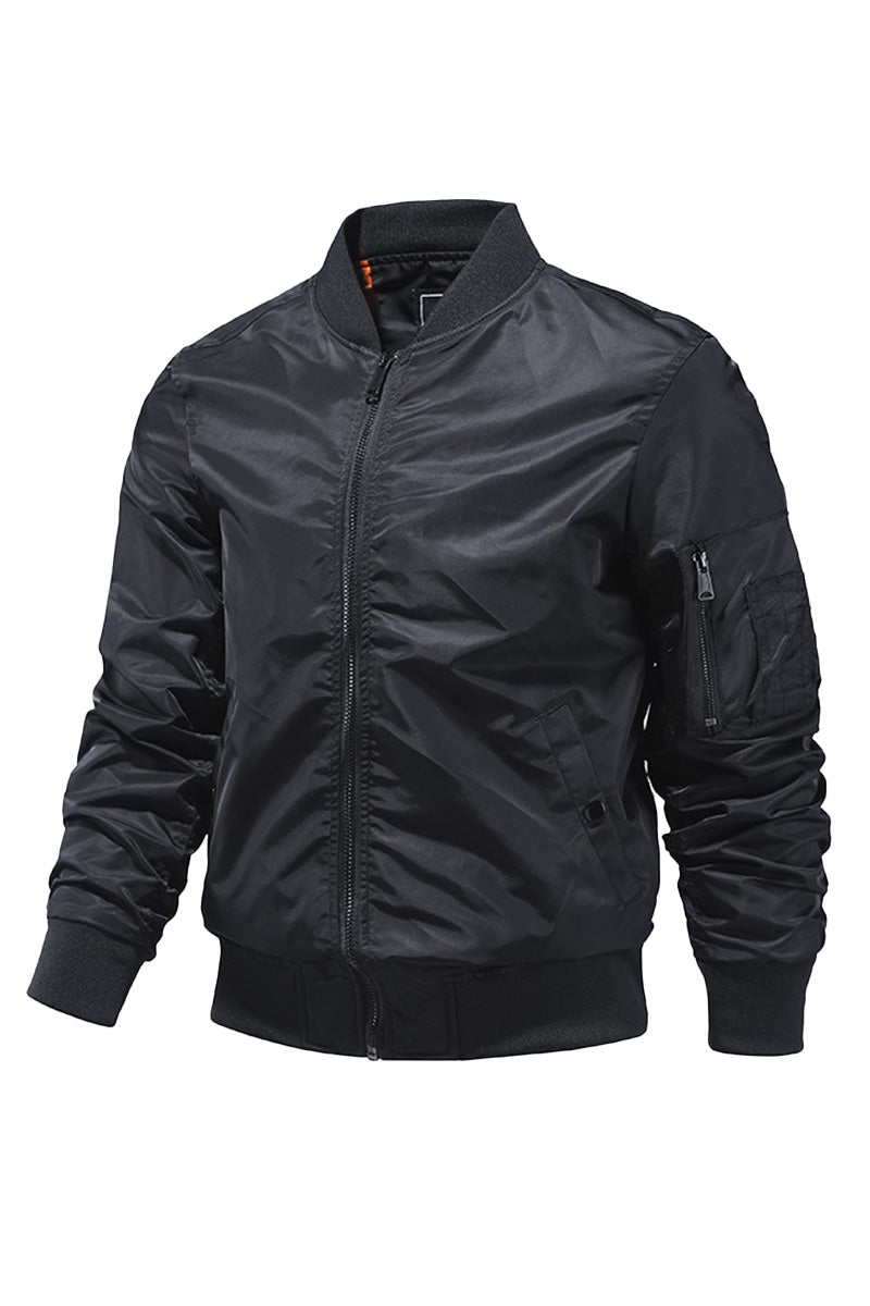 Men's Lightweight Bomber Jacket Windbreaker - Image 6