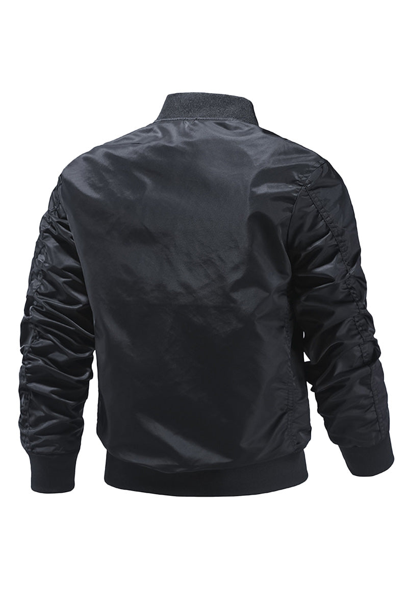 Men's Lightweight Bomber Jacket Windbreaker - Image 7