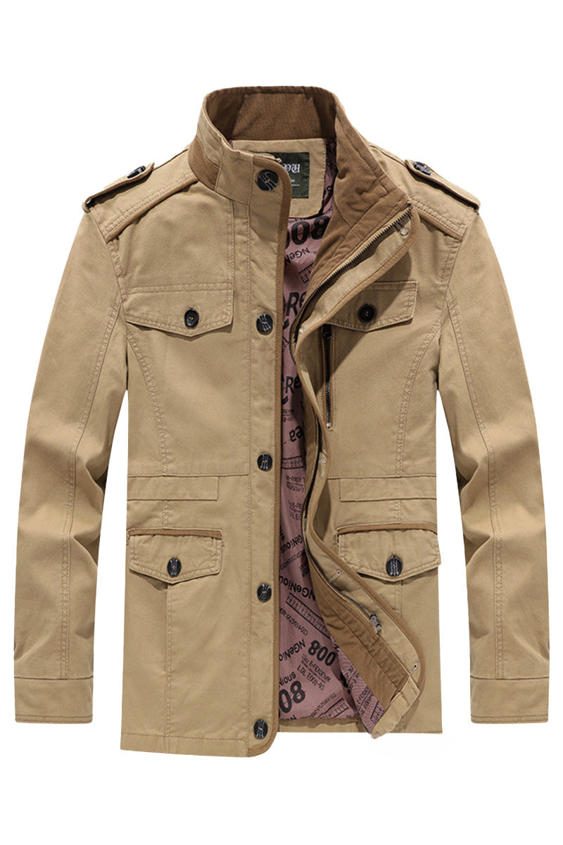 Vintage Military Jacket - Image 9
