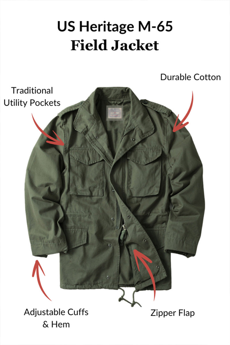 US Heritage M-65 Field Jacket - Image 2