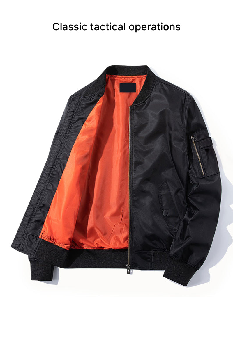 US Heritage MA-1 Pilot Bomber Jacket - Image 6