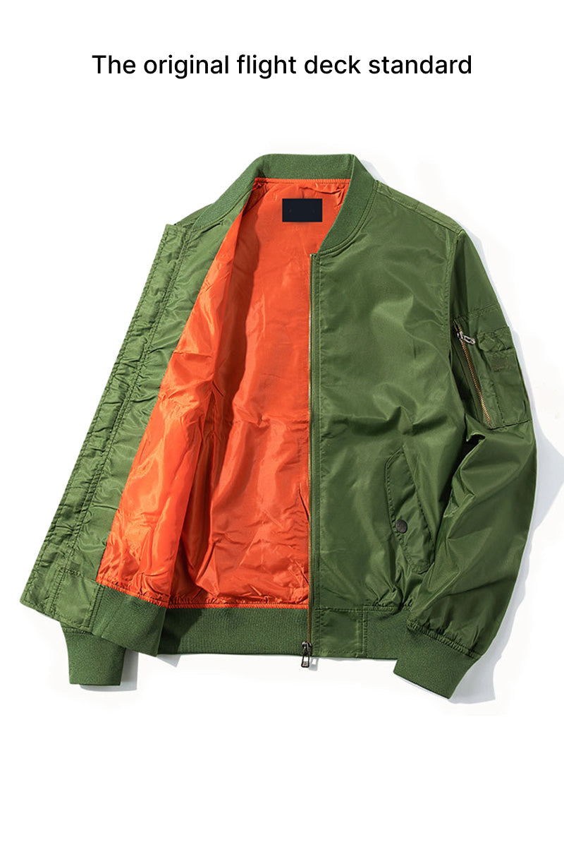 US Heritage MA-1 Pilot Bomber Jacket - Image 10