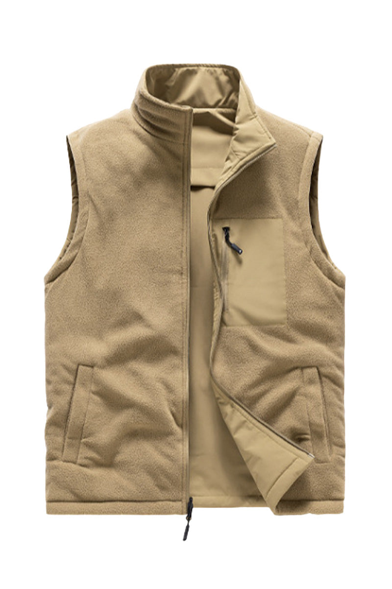All-Season Reversible Fleece Vest - Image 11