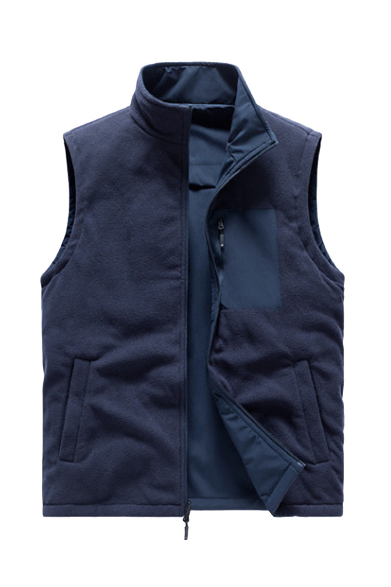All-Season Reversible Fleece Vest - Image 15