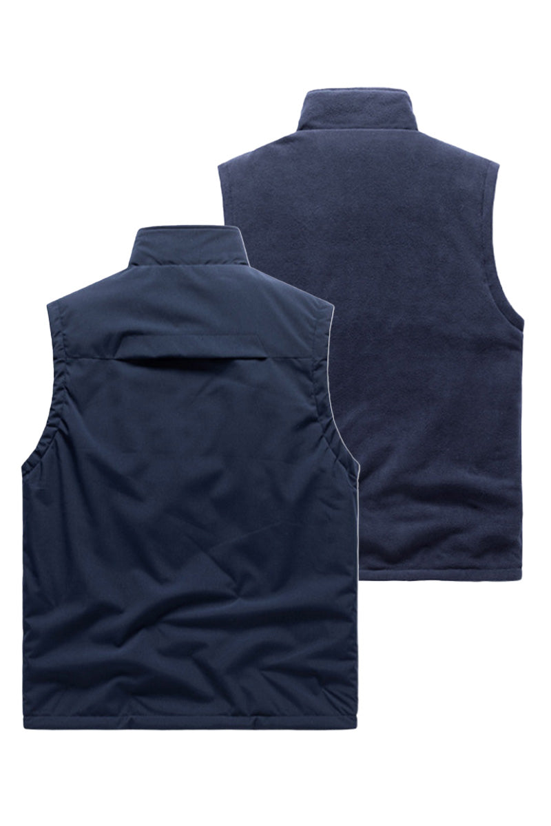 All-Season Reversible Fleece Vest - Image 16