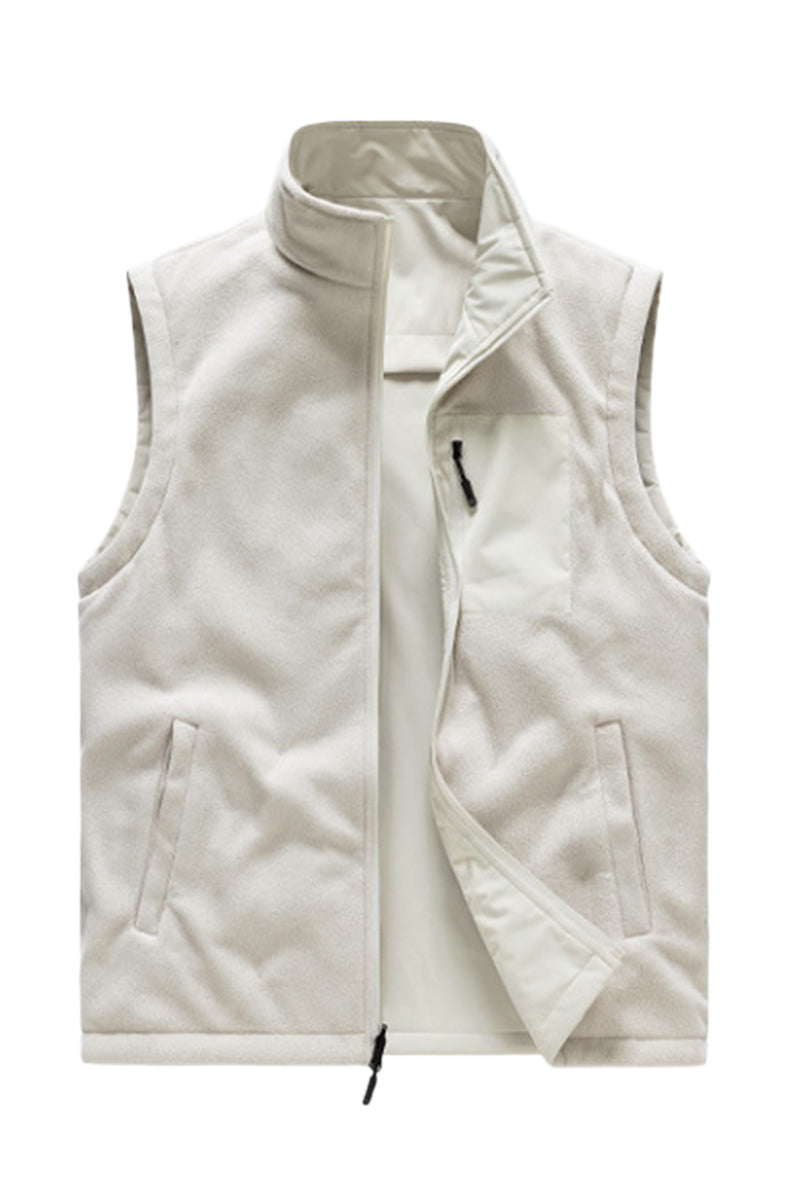 All-Season Reversible Fleece Vest - Image 18