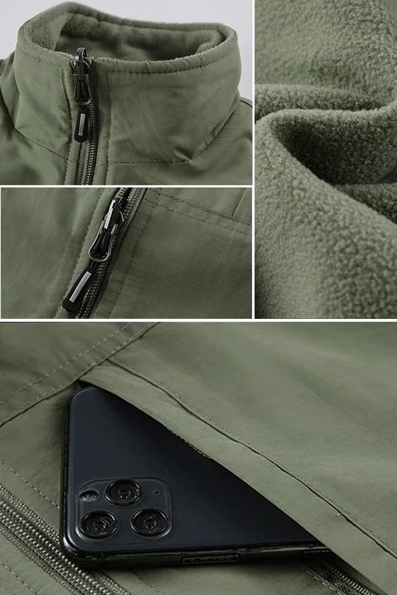 All-Season Reversible Fleece Vest - Image 3