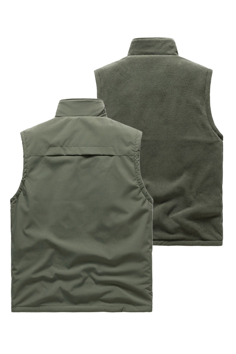 All-Season Reversible Fleece Vest - Image 5