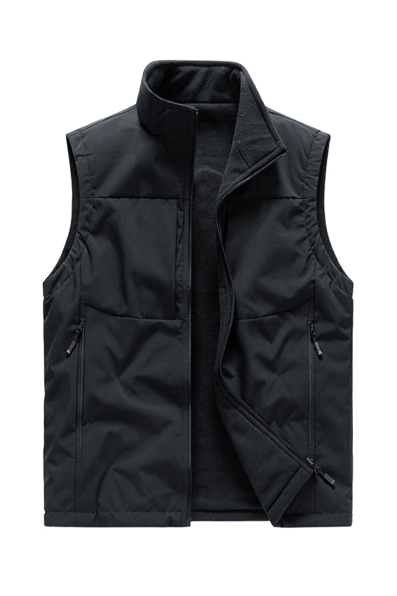 All-Season Reversible Fleece Vest - Image 6