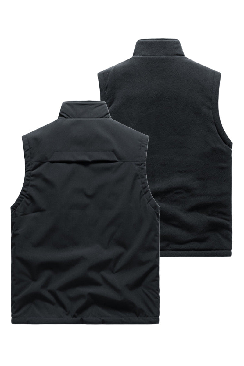 All-Season Reversible Fleece Vest - Image 8