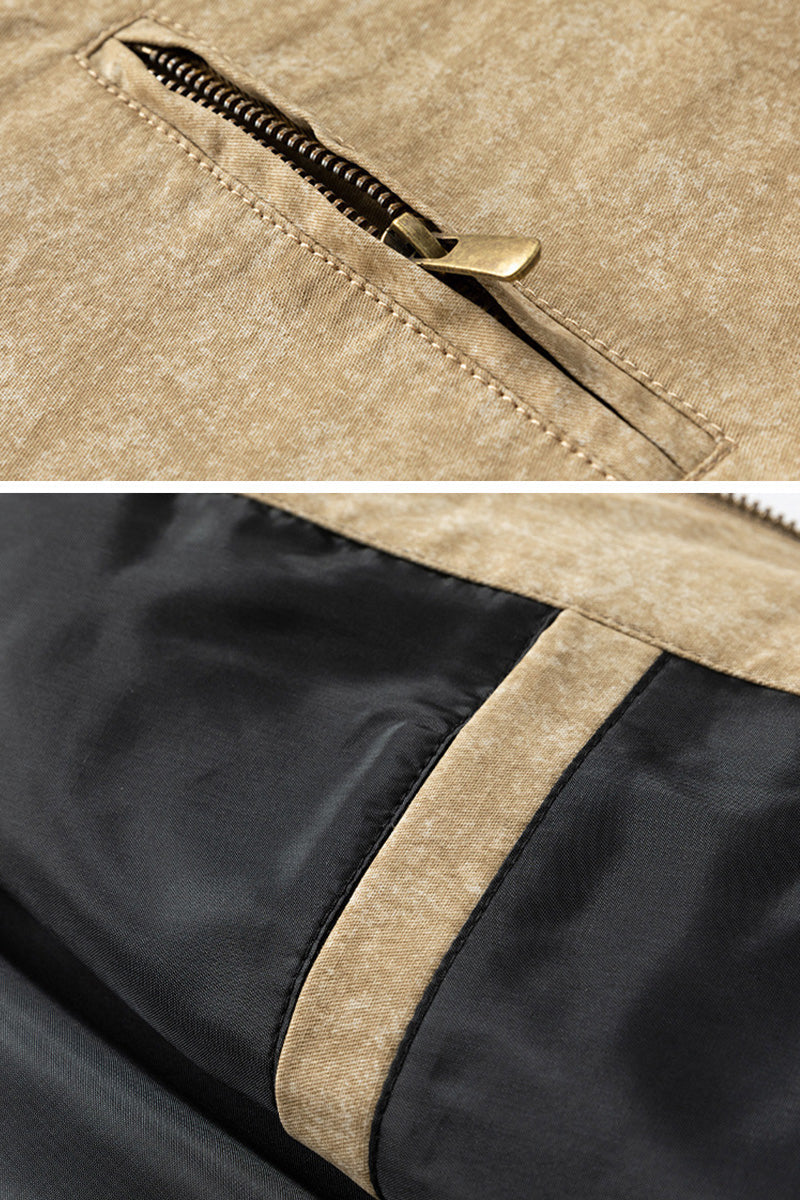 US Heritage 100% Cotton Jacket with Windproof Protection - Image 7
