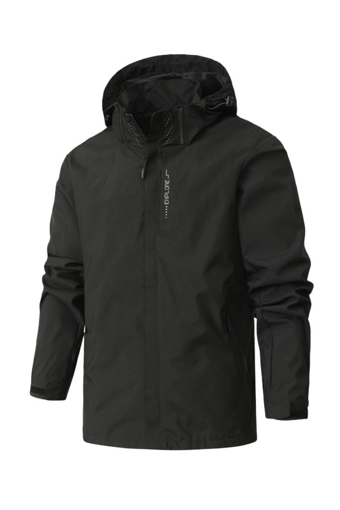 Premium Waterproof Jacket with 360?? Windproof Protection
