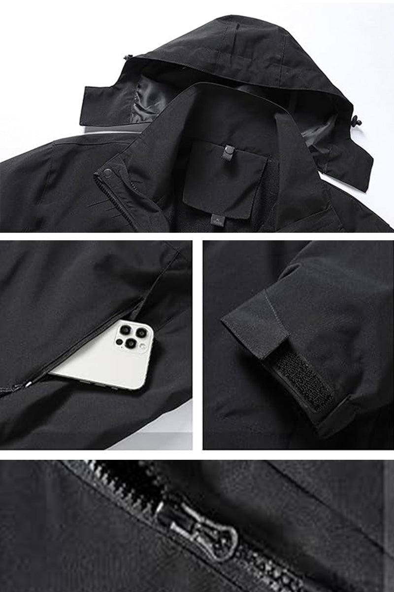 Premium Waterproof Jacket with 360?? Windproof Protection - Image 3