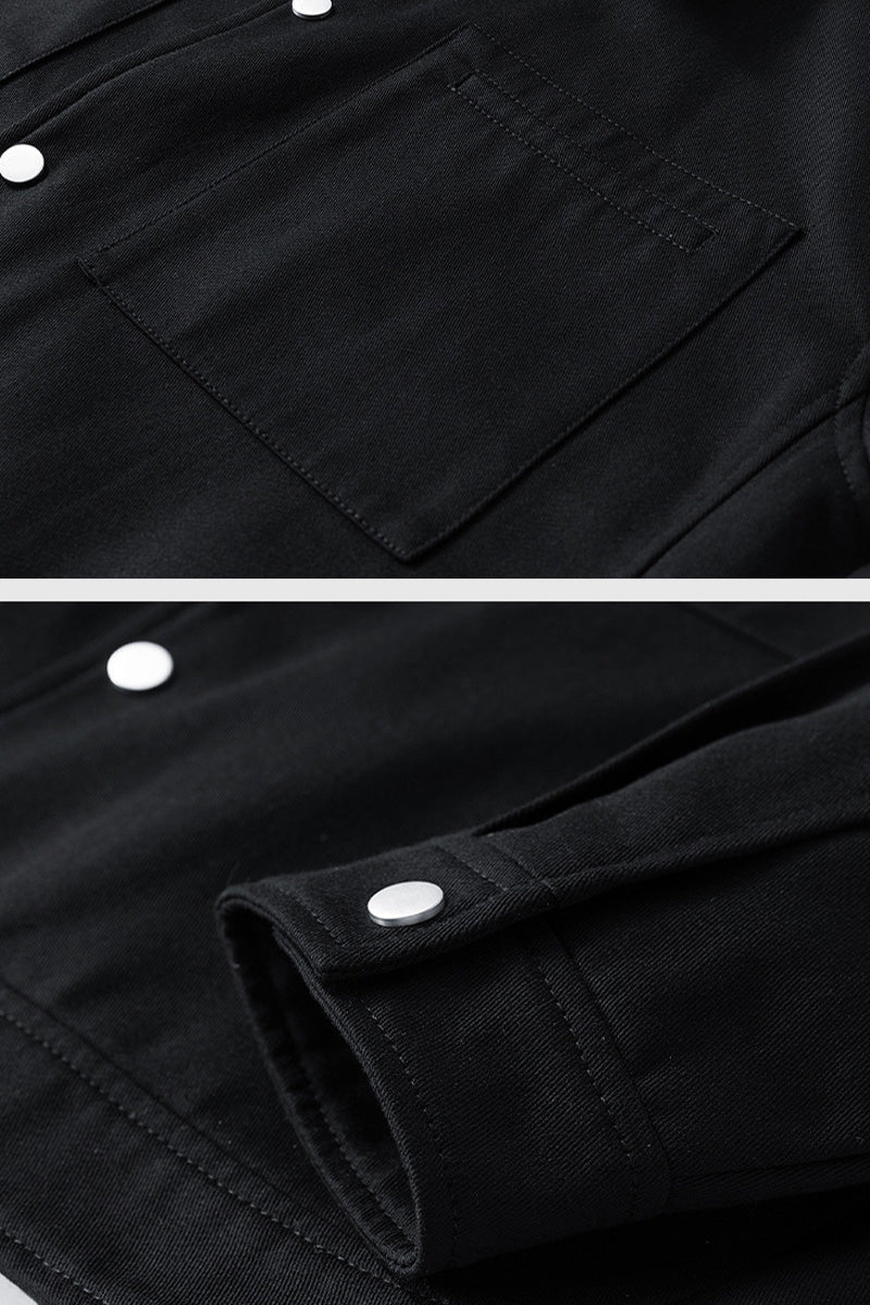 100% Cotton Heritage Lapel Everyday Jacket - Image 11
