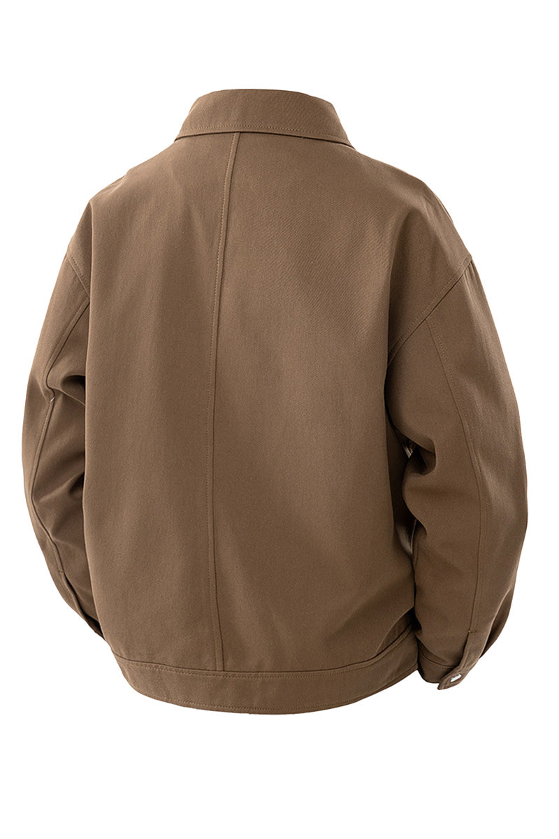 100% Cotton Heritage Lapel Everyday Jacket - Image 14