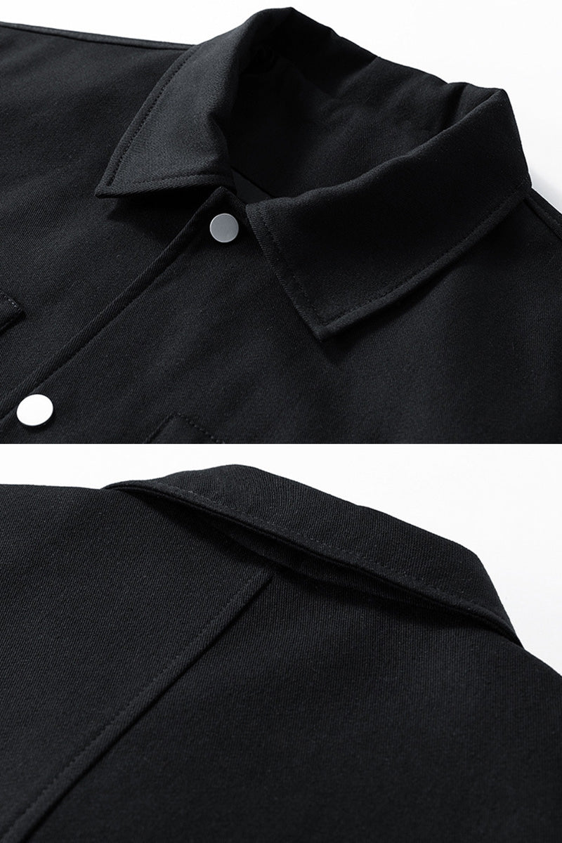 100% Cotton Heritage Lapel Everyday Jacket - Image 10