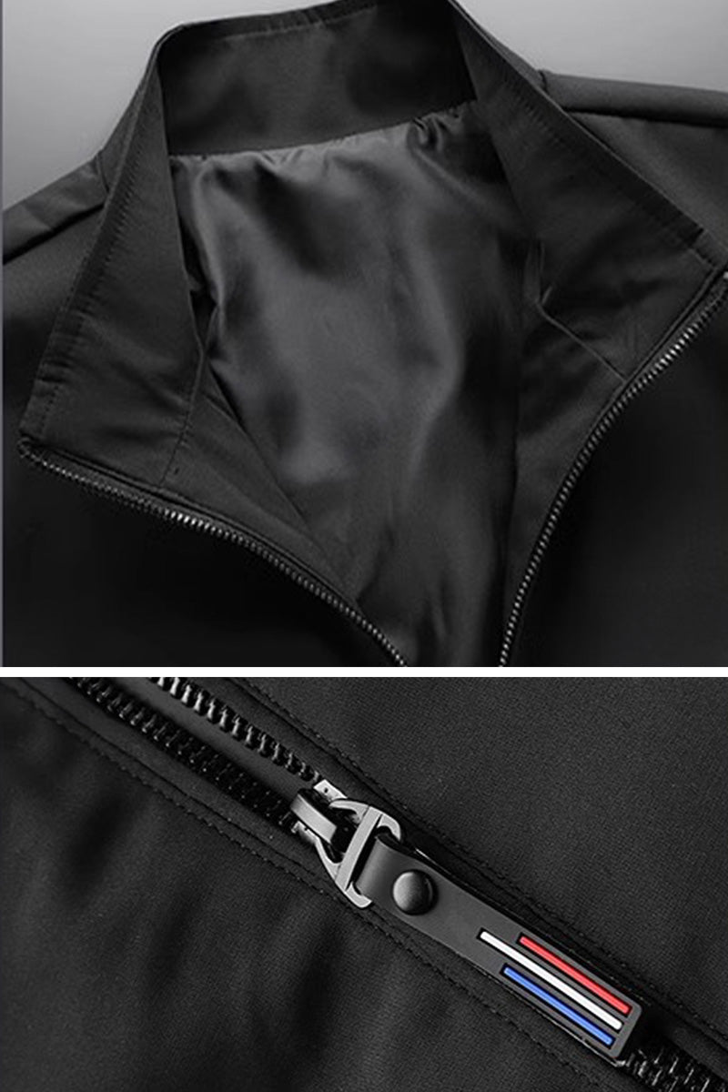 Lightweight Windproof Stand Collar Jacket - Image 6