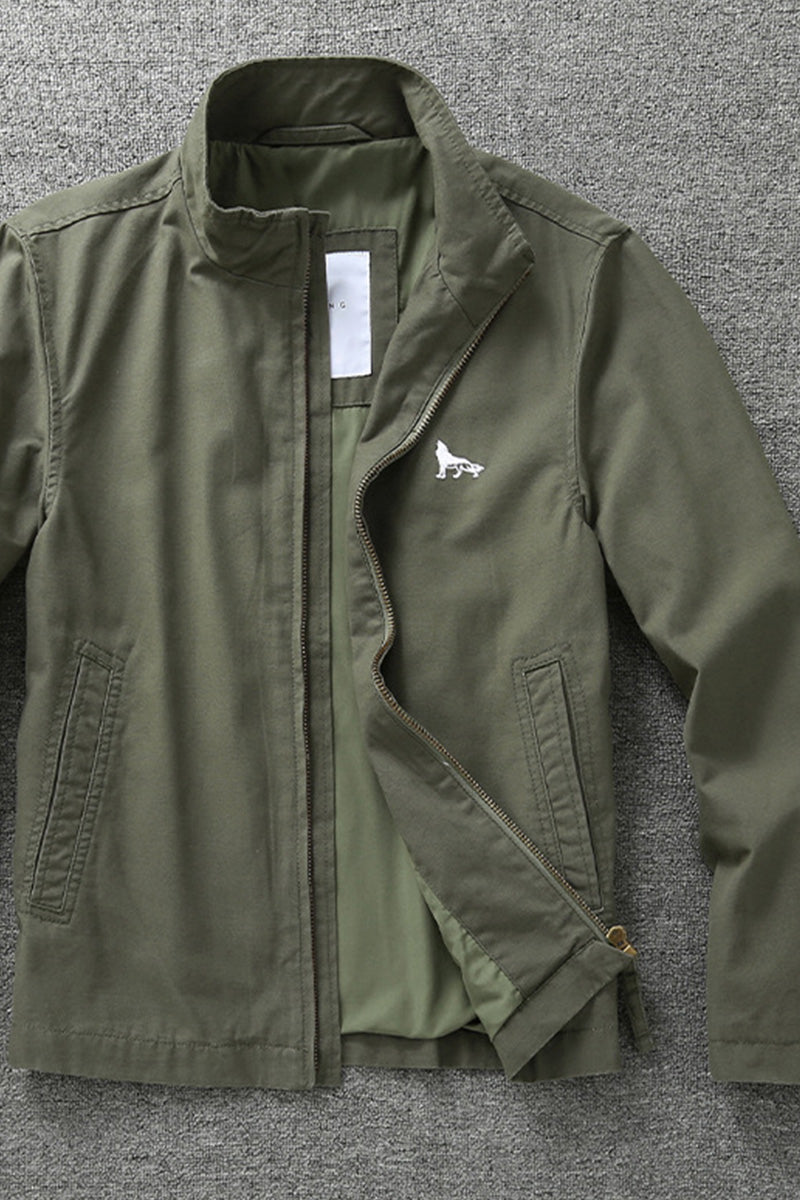 100% Cotton Lightweight Heritage Workwear Jacket - Image 3