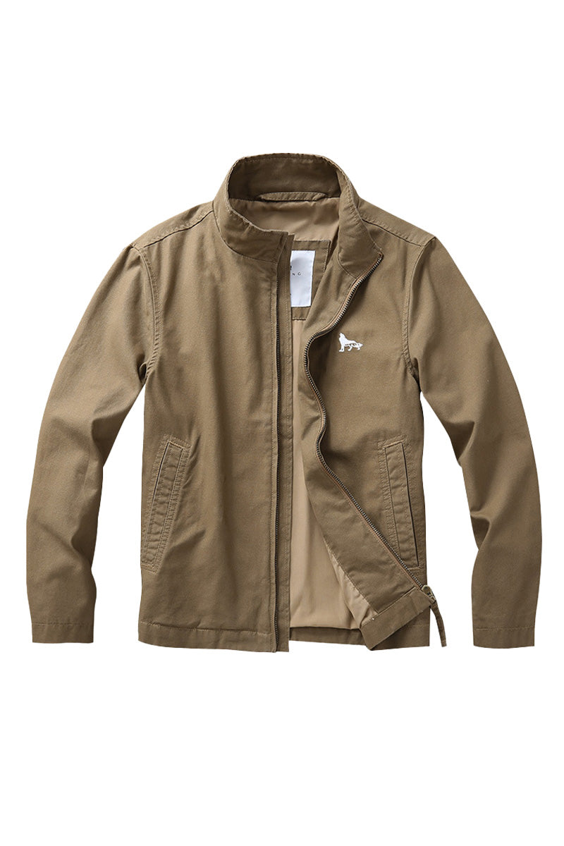100% Cotton Lightweight Heritage Workwear Jacket - Image 5