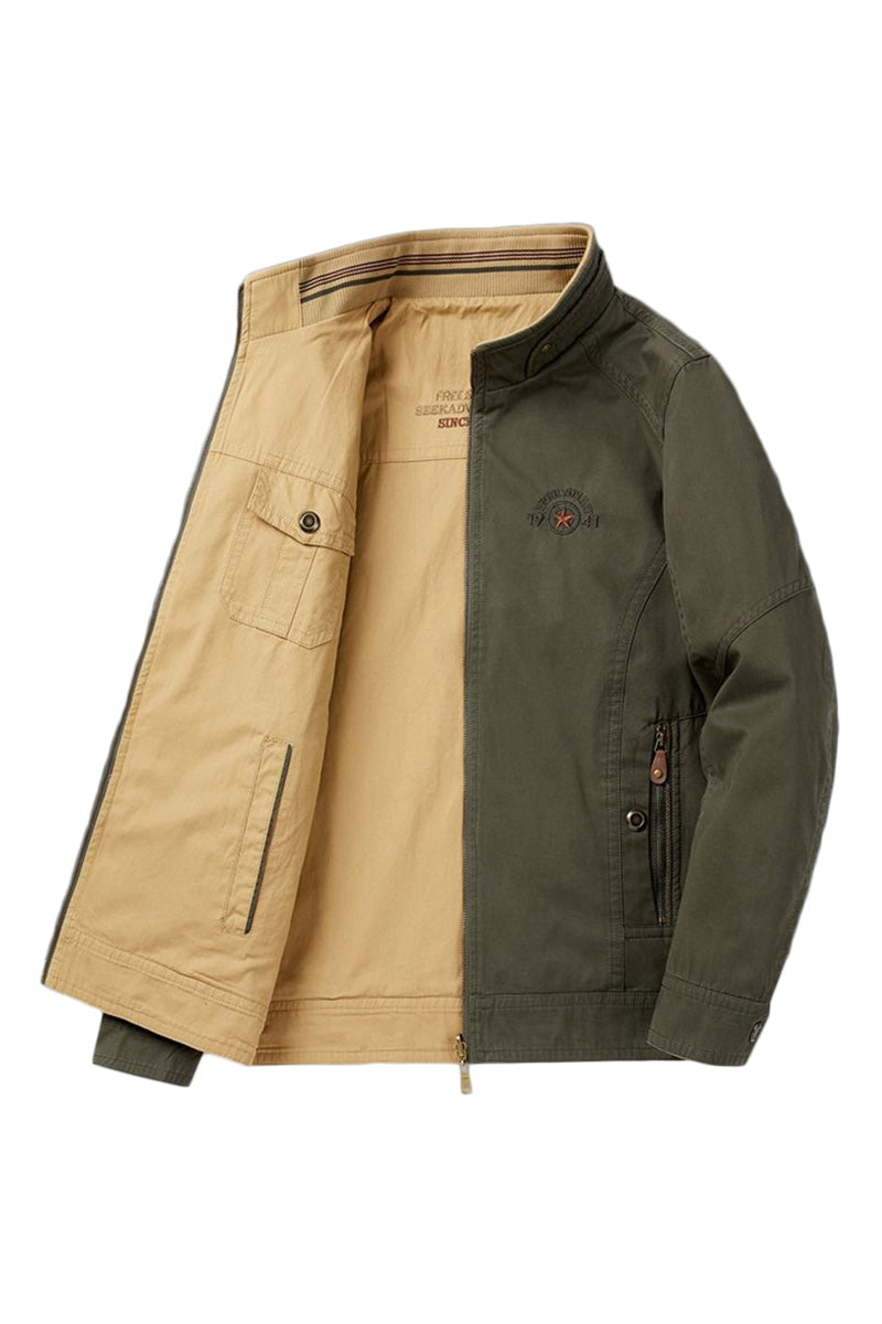 100% Cotton Heritage Everyday Bomber Jacket - Image 3